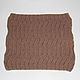 Knitted Snood with openwork pattern 'coffee with milk'. Scarves. Orlova A. Online shopping on My Livemaster.  Фото №2