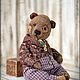 Old bear Vladimir. Stuffed Toys. Olga Rybkina. My Livemaster. Фото №6