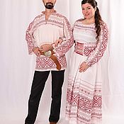 Свадебный салон handmade. Livemaster - original item Wedding set shirt and dress 