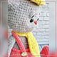 Заказать Knitted toy - plush cat Stepan. Studio knitted decor COZYHOME. Ярмарка Мастеров. . Stuffed Toys Фото №3