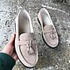 Заказать Лоферы NOVA beige. SL shoes. Ярмарка Мастеров. . Лоферы Фото №3
