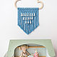 Панно макраме Облачко. Элементы интерьера. Love.macrame.decor. Интернет-магазин Ярмарка Мастеров.  Фото №2