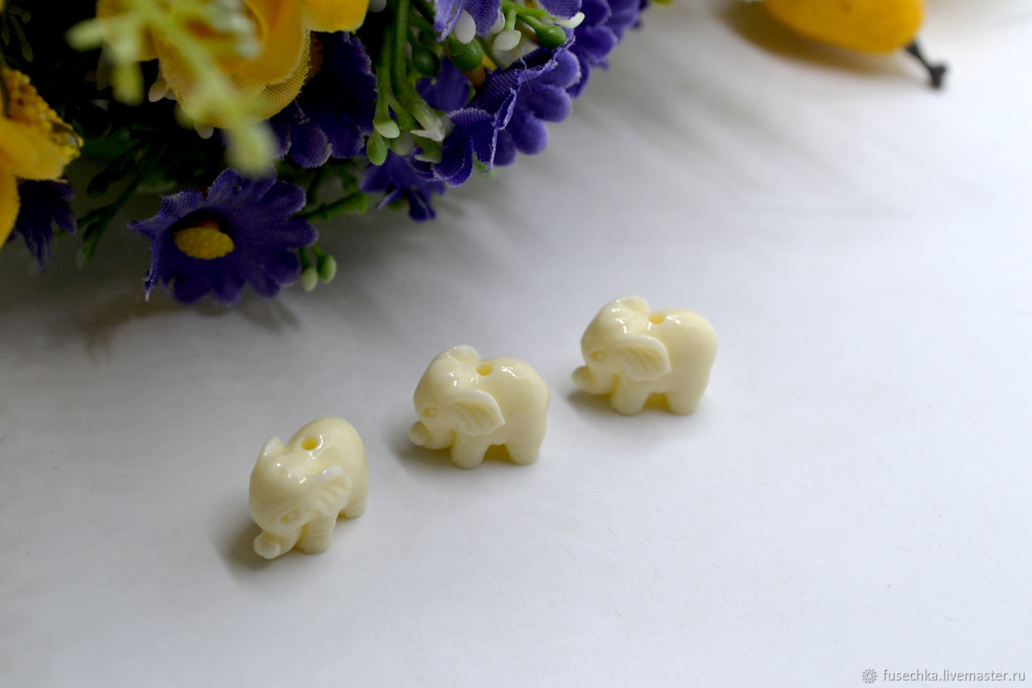 Коралл (имитация) слон купить в интернет-магазине Ярмарка Мастеров по ...