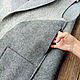 Felt vest made of merino wool. Mens vests. STUDIO-FELT Katerina Alekseeva. My Livemaster. Фото №4