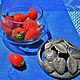 Винтаж: Старинное попурри бонбоньерка Fraise олово Арт нуво Франция. Кухонная утварь винтажная. Антиквариат и винтаж из Франции. Ярмарка Мастеров.  Фото №5