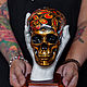 "in my hands". Skull art. Скульптуры. Nelly Ertceva. Интернет-магазин Ярмарка Мастеров.  Фото №2