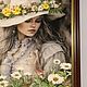  картина интерьерная «Натюрморт , Девушка с цветами». Картины. Вышивка лентами Татьяна Жукова (tzhukova). Ярмарка Мастеров.  Фото №4