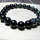 Order Bracelet with black agate and kambaba (tm) 'Black and green'. Beautiful gifts for the good people (Alura-lights). Livemaster. . Bead bracelet Фото №3