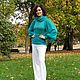 Блуза с пышными рукавами, Кофты, Москва,  Фото №1
