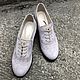 London shoes grey suede. Shoes. Hitarov (Hitarov). My Livemaster. Фото №5