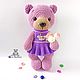 Order Soft toy Bear plush Bear knitted plush toy. vyazunchiki-lz (vyazunchiki-lz). Livemaster. . Stuffed Toys Фото №3