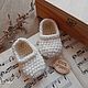 Knitted booties for babies ' Ringtone ', Babys bootees, Tyumen,  Фото №1