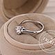 Заказать Золотое кольцо с бриллиантом 1 карат. FROLOF JEWELRY. Ярмарка Мастеров. . Кольцо помолвочное Фото №3