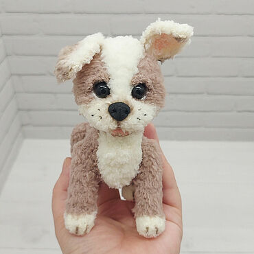 Куклы и игрушки ручной работы. Ярмарка Мастеров - ручная работа Щенок. Handmade.