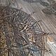 Заказать Стол в стиле лофт.  "Мандала". Роспись, пирография, тиснение .. Ярмарка Мастеров. . Столы Фото №3