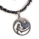 Hematite choker with yin-yang pendant stainless steel dragons, Chokers, Moscow,  Фото №1