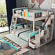 Скандинавия - двухъярусная кровать из массива. Мебель для детской. Дрёмаград - хранитель детских снов.. Ярмарка Мастеров.  Фото №4