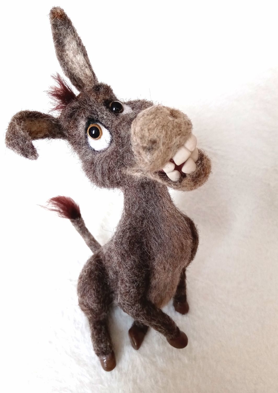 donkey, Felted Toy, Miass,  Фото №1