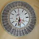 Braided wall clock with dial in the style of shabby chic, Watch, Moscow,  Фото №1