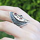 Ethnic Avant-garde series ring made of 925 HB0101 silver. Rings. Sunny Silver. Online shopping on My Livemaster.  Фото №2