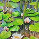 Landscape, oil Painting-Water lilies_vladimir Chernov, Pictures, Stary Oskol,  Фото №1