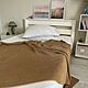 Knitted plaid made of cotton yarn rustic minimalism. Blankets. Pledy iz naturalnoj pryazhi Cosy Home. My Livemaster. Фото №8