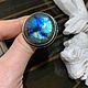 Blue Labradorite ring. Rings. UNIQUE-LIT. Online shopping on My Livemaster.  Фото №2