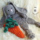 Plush toy 'Hare'. Amigurumi dolls and toys. Nataliya Tirukova. Online shopping on My Livemaster.  Фото №2