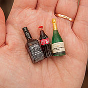 Куклы и игрушки handmade. Livemaster - original item Mini bottles. Handmade.