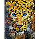 Leopard Oil Painting. The picture with the animal, Pictures, Belgorod,  Фото №1