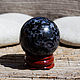 Ball of amphibolite, Gabbro. Mineral, 40 mm, stand as a gift. Ball. The inspiration of nature in stones. My Livemaster. Фото №4
