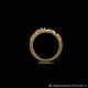 Кольцо "LOVE" из золота 750 пробы с бриллиантами. Кольца. BUGAKOV jewelry. Ярмарка Мастеров.  Фото №4
