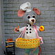 Toy crochet. The Baker Mouse, Stuffed Toys, Rzhev,  Фото №1