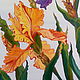 The picture Iris-the colors of the rainbow. Pictures. Paint with Love (lotmarket). Online shopping on My Livemaster.  Фото №2