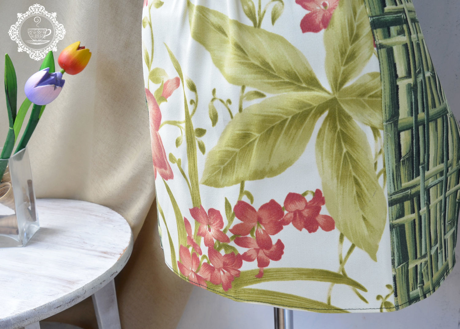 Annabelle flowers kitchen