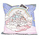 Decorative pillowcase for children's room with pocket. Pillow. Dolls Elena Mukhina. Online shopping on My Livemaster.  Фото №2