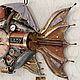 Часы в стиле стимпанк механическая рыба             " Lady". Часы классические. steampunkclock777. Ярмарка Мастеров.  Фото №4