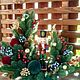 Новогодняя композиция "Щелкунчик". Новогодние композиции. Natti's decor & presents. Интернет-магазин Ярмарка Мастеров.  Фото №2