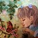 Заказать Картина шерстью Научи меня летать (портрет по фото). Елена Жданова. Картины шерстью. (EZh-woolart). Ярмарка Мастеров. . Картины Фото №3