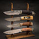 Stand for 5 knives from solid oak