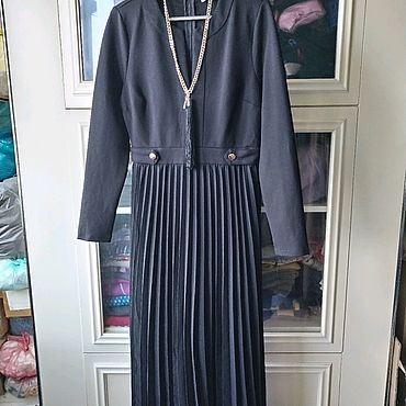 Винтаж ручной работы. Ярмарка Мастеров - ручная работа Винтаж: Платье.Lady like!Dress-коллекция! 48,46.Созданы,чтобы нравиться!UK!. Handmade.