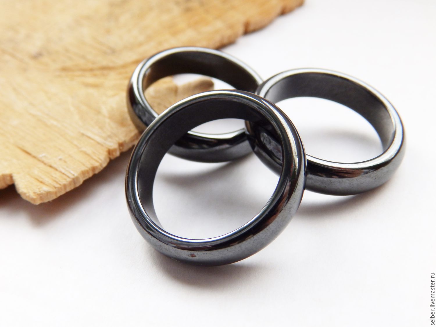 A ring of magnetic hematite 21 size, Rings, Gatchina,  Фото №1