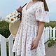 Платье летнее из муслина. Платья. Wish Wear. Интернет-магазин Ярмарка Мастеров.  Фото №2