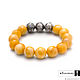 Women's bracelet made of Baltic amber with silver charms. Bead bracelet. Wingerski. Online shopping on My Livemaster.  Фото №2