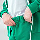 Детский спортивный костюм летний зеленый для девочки, для мальчика. Спортивный костюм. LIL'ONE Одежда для детей. Ярмарка Мастеров.  Фото №6