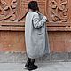 Order Coat: women's lined coat with hood. CUTE-KNIT by Nata Onipchenko. Livemaster. . Coats Фото №3