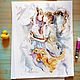 Your arms - painting watercolor. Pictures. Annet Loginova. Online shopping on My Livemaster.  Фото №2
