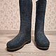 Felted boots. High Boots. Favorite heat Natalia. My Livemaster. Фото №5
