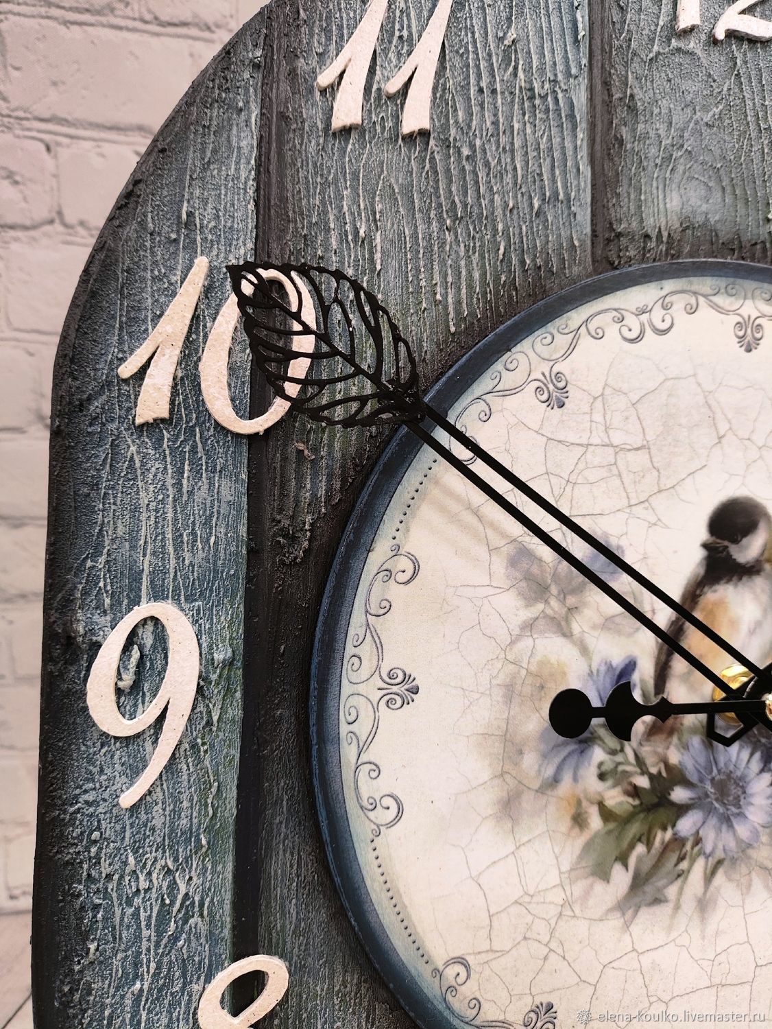 Часы "Время весны" купить в интернет-магазине Ярмарка Мастеров по цене ...