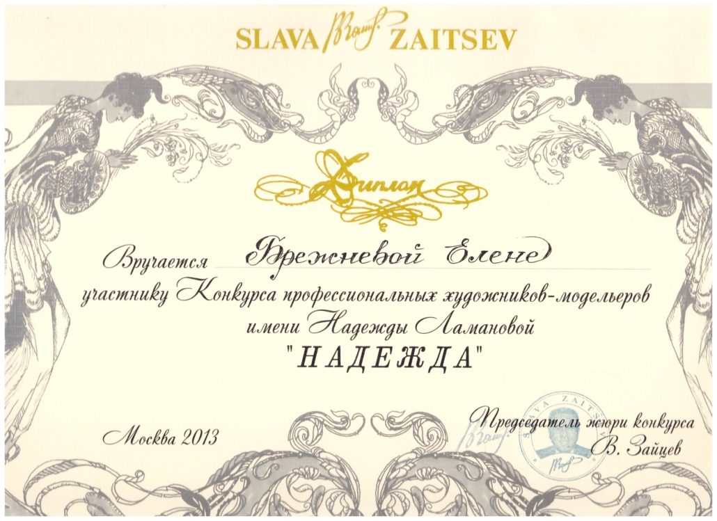 Конкурс им. Надежды Ламановой